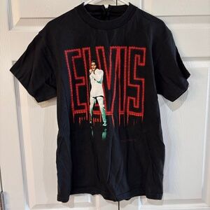 Vintage Elvis Presley 1968 Comeback Special Image Singer Graphic Tee Size M